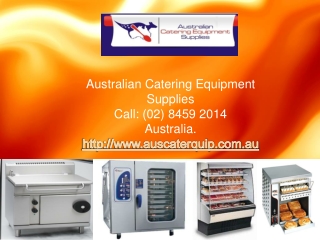 look at the numerous commercial catering equipment