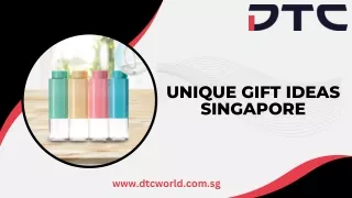Unique Gift Ideas Singapore