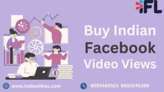 Buy Indian Facebook Video Views - IndianLikes