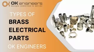 Types of Brass Electrical Parts By OK Engineers