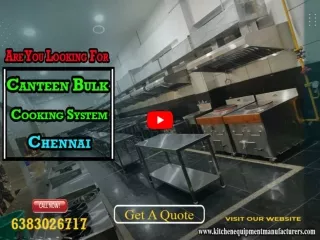 Canteen Bulk Cooking System, Canteen Bulk Cooking Range, Industrial Canteen Bulk Cooker, Canteen Kitchen Equipment, Chen