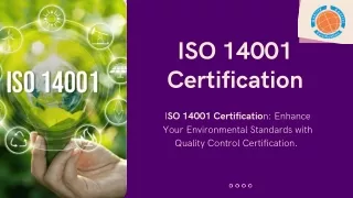 ISO 14001 Certification| Quality Control Certification