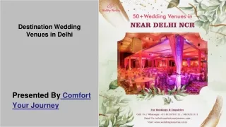 Destination Wedding Venues near Delhi | Destination Wedding