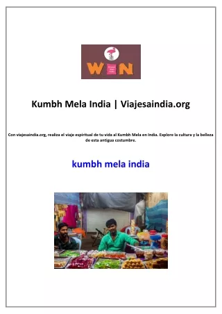 Kumbh Mela India | Viajesaindia.org