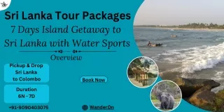 7-Day Island Getaway to Sri Lanka with Water Adventures