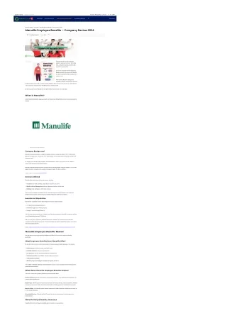 Manulife Employee Benefits Reviewed