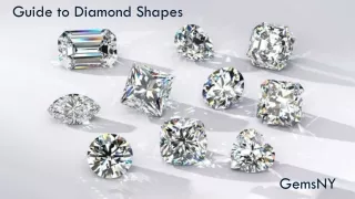 Guide to Diamond Shapes