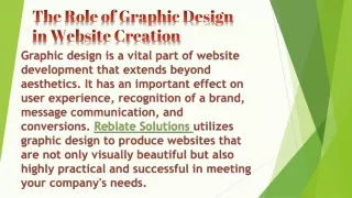 Importance of Graphic Design in Website Creation