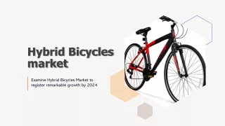 Hybrid Bicycles Market
