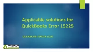 Facing QuickBooks Company File Error 15225: Rectifying solutions