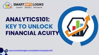 Analytics101 Key to Unlock Financial Acuity