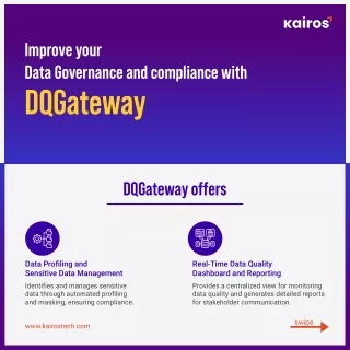 Improve your Data Governance and Compliance with DQGateway