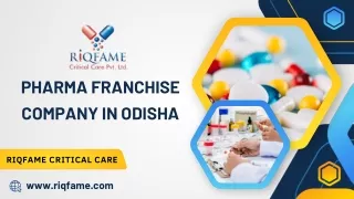 Pharma Franchise Company in Odisha