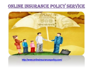 Online Insurance Policy
