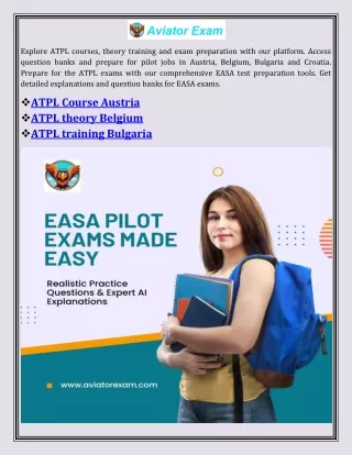 Pilot jobs exam preparation
