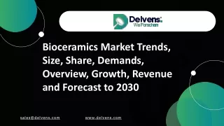 Bioceramics Market