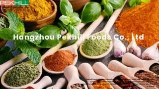 Leading Organic Spirulina Supplier in China - Pekhill Foods