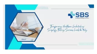 Transforming Healthcare Credentialing Simplify Billing Services Leads the Way