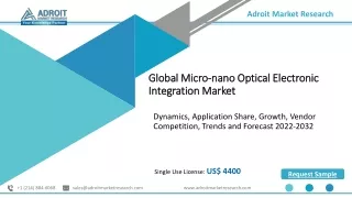 Micro-nano Optical Electronic Integration Market Size, Growth, Revenue