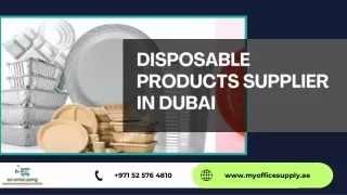 disposable products supplier in Dubai pdf