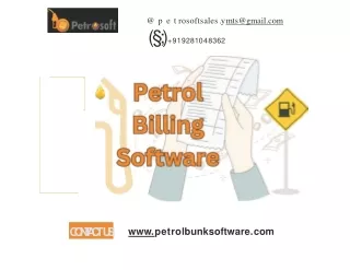 Petrol Billing Software-Petrosoft