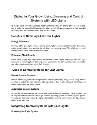 Dialing in Your Grow_ Using Dimming and Control Systems with LED Lights (1)