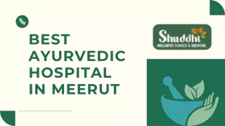 The Best Ayurveda Clinic and Daycare in Meerut