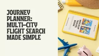 Journey Planner Multi-City Flight Search Made Simple