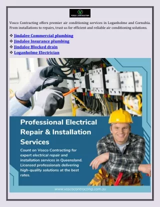 Loganholme Insurance electrical