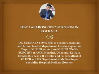 BEST LAPAROSCOPIC SURGEON IN KOLKATA