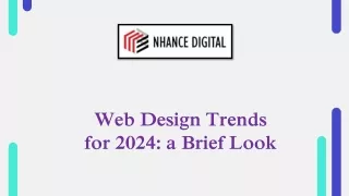 Web Design Trends for 2024: a Brief Look