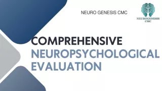 Unlock Your Mind with a Comprehensive Neuropsychological Evaluation