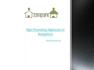 Ngo Founding Agencies in Bangalore