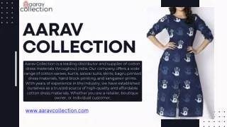 Bagru Printed Dress Material | Aarav Collection