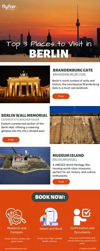 Top 3 Places to Visit in Berlin, Germany