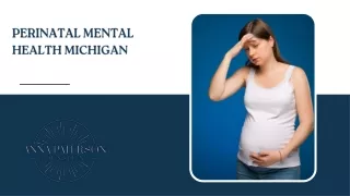 Perinatal Mental Health Michigan