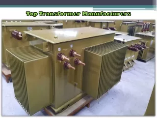 Top Transformer Manufacturers