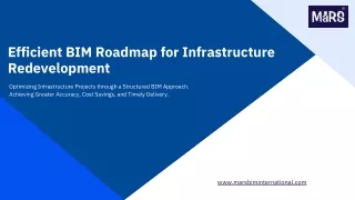 Efficient BIM Roadmap for Infrastructure Redevelopment