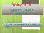 Ocean Palm Hotel St. Petersburg florida