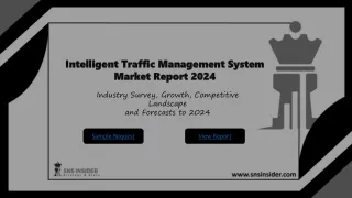 Intelligent Traffic Management System Market