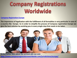 Company Registration Europe