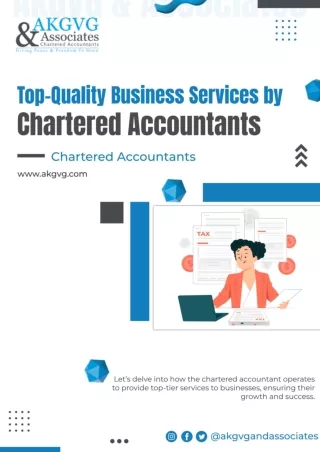 Top-Quality Business Services by Chartered Accountants