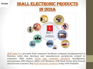 iBall India stores near you to shop iBall Mobiles, Headset