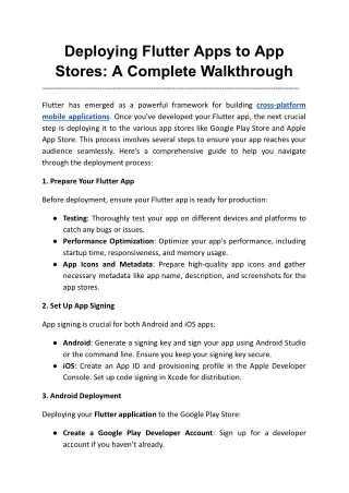 Deploying Flutter Apps to App Stores_ A Complete Walkthrough