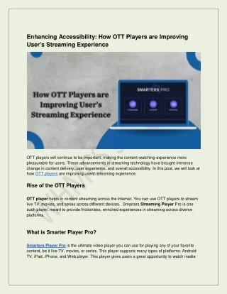Enhancing Accessibility_ How OTT Players are Improving User's Streaming Experience