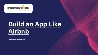Build an App Like Airbnb | Protonshub Technologies