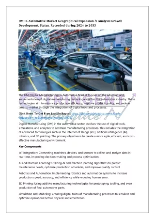 DM In Automotive Market