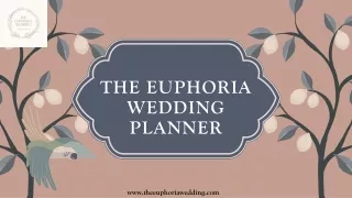 Top wedding planner in Kolkata The Euphoria Wedding Planner