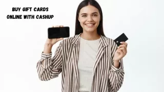 Use Cashup to Purchase Gift Cards Online