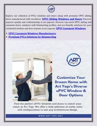 Casement Door Upvc